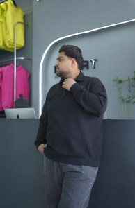 بلوز مراکشی نیم زیپ طرحدار AM