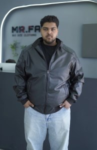 کاپشن چرم داخل خز A.M