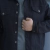 کت جین سنگشور فول کش NEXT رنگ مشکی سایز 4XL