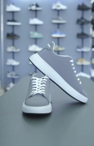 کفش ونس مردانه سایزبزرگ PULL & BEAR رنگ طوسی