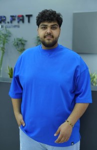 تیشرت مردانه سایز بزرگ پنبه ماکان بیسیک M.S