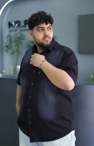 پیراهن جین مردانه سایز بزرگ سنگشور M.S