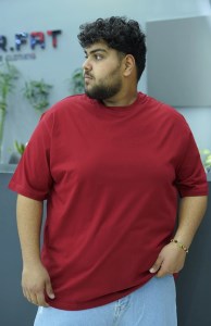 تیشرت مردانه سایز بزرگ بیسیک پنبه MR.FAT