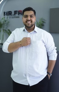 پیراهن مردانه راه راه سایز بزرگ نخی MR.FAT
