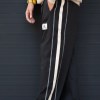 شلواراسلش پنبهPB رنگ مشکی سایز5XL