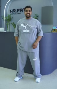 ست تیشرت و شلوار مردانه سایز بزرگ ماکان طرح PUMA ست تیشرت و شلوار مردانه سایز بزرگ ماکان طرح PUMA