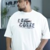 تیشرت پنبه دورس دونخ LA COSTE رنگ سفید سایز 6XL