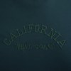 تیشرت مردانه سایز بزرگ ماکان گلدوزی CALIFORNIA رنگ سبز تیره سایز 3XL