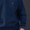 بلوز سلانیک TOMMY یقه گرد رنگ سورمه ای سایز4XL