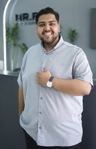 پیراهن مردانه آستین کوتاه نخی ساده S.P