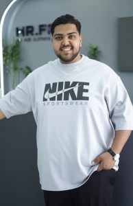 تیشرت مردانه سایز بزرگ ماکان طرح دار NIKE