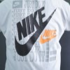 تیشرت مردانه سایز بزرگ ماکان طرح دار NIKE رنگ طوسی سایز 5XL