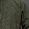 بلوزمراکشی لاکرا پارچه کامپیوتری رنگ سبزسایز5XL