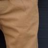 شلواراسلش کتان کجراه رنگ شتری سایز3XL