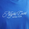 تیشرت ماکان مردانه سایز بزرگ گلدوزی NIGHT COUNT رنگ آبی سایز 4XL