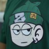 تیشرت نخ پنبه مردانه سایز بزرگ طرح ZORO رنگ سبز سایز 3XL