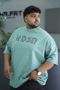 تیشرت مردانه سایز بزرگ ماکان طرحدار RDS