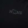 تیشرت مردانه سایز بزرگ پنبه طرحدار HOME رنگ مشکی سایز 5XL