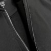 سوییشرت زیپدار دورس PACOداخل کرکی رنگ مشکی سایز3XL
