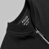 سوییشرت زیپدار دورس PACOداخل کرکی رنگ مشکی سایز3XL
