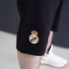 ست تیشرت شلوارک مردانه سایز بزرگ کیت تیم رئال مادرید رنگ مشکی سایز 6XL