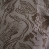 پولوشرت مردانه سایز بزرگ پارچه حصیری طرحدار رنگ قهوه ای سایز 4XL