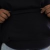 تیشرت مردانه سایز بزرگ پنبه طرحB-BOB رنگ مشکی سایز 6XL