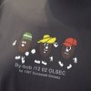 تیشرت مردانه سایز بزرگ پنبه طرحB-BOB رنگ طوسی تیره سایز 5XL