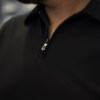پلوشرت مردانه سایز بزرگ بیسیک پنبه A.M رنگ مشکی سایز 6XL