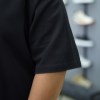 هنلی شرت مردانه سایز بزرگ کبریتی A.M رنگ مشکی سایز 5XL