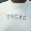 وست سایز بزرگ مردانه طرح TEXAS دونخ لاکرا رنگ سفید سایز 5XL