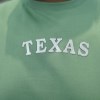 وست سایز بزرگ مردانه طرح TEXAS دونخ لاکرا رنگ سبز روشن سایز 3XL