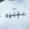 تیشرت مردانه سایز بزرگ ماکان SUPER NOR رنگ آبی آسمانی سایز 3XL
