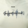 تیشرت مردانه سایز بزرگ ماکان SUPER NOR رنگ کرم سایز 6XL