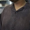 پیراهن مردانه سایز بزرگ آستین کوتاه یقه انگلیسی NEXT رنگ موکا سایز 4XL