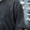 پیراهن مردانه سایز بزرگ آستین کوتاه یقه انگلیسی NEXT رنگ مشکی سایز 5XL