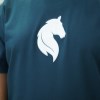 ست تیشرت و شلوار پنبه مردانه سایز بزرگ طرح HORSE رنگ سبز سایز 4XL