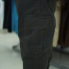 شلوار اسلش بنگال مردانه سایز بزرگ دمپا راسته شش جیب A.F رنگ سبز سایز XL5