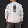 بلوزدورس NIKE سه نخ داخل کرکی طوسی روشن سایز4XL