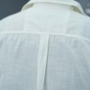پیراهن مردانه سایز بزرگ لینن آستین کوتاه پیله دار S.B رنگ کرم سایز 4XL