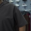 پیراهن مردانه سایز بزرگ لینن آستین کوتاه پیله دار S.B رنگ قهوه ای سایز 4XL