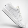 کتونی مردانه سایز بزرگ JORDAN 1 LOW TOP رنگ سفید سایز 44