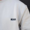 بلوزدورس BOSS سه نخ داخل کرکی رنگ طوسی روشن سایز6XL