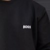 بلوزدورس BOSS سه نخ داخل کرکی رنگ مشکی سایز6XL