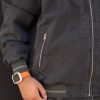 کاپشن جین NEXT یقه کشبافت دودی سایز3XL