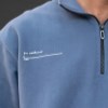 بلوزدورس نیم زیپ REPRESENT داخل کرکی رنگ طوسی سایز3XL