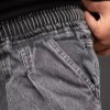 شلواراسلش جین بگ FT رنگ دودی سایز3XL