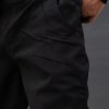 شلواراسلش جین دمپاکش FT ساده رنگ مشکی سایز5XL