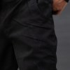 شلواراسلش جین دمپاکش FT نیم زاپ رنگ مشکی سایز6XL