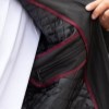 کاپشن بهاره پارچه سانتانا دوخت صنعتی رنگ مشکی سایز4XL